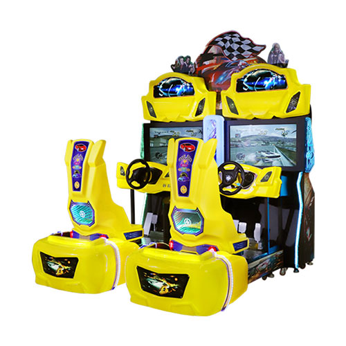 2 Players Car Driving Arcade Game Main Image1