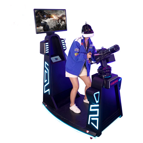 VR Gatling Virtual Reality Zombie Shooting Games Simulator Main Image1