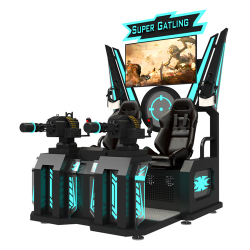 VR Super Gatling Virtual Reality Shooting Simulator Main Image7